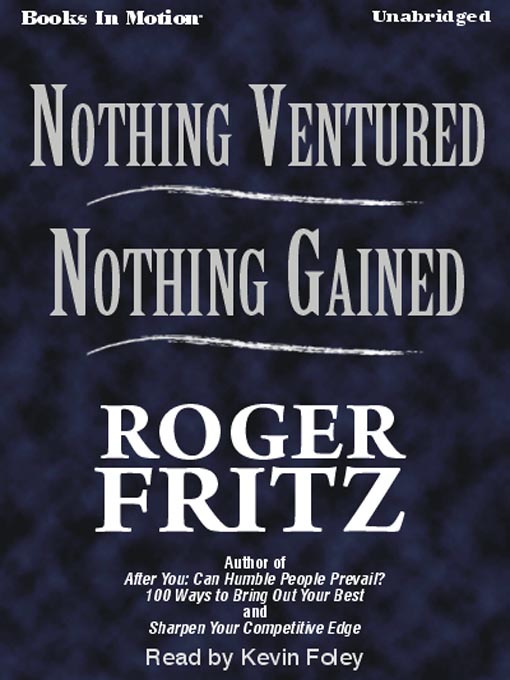 Cover image for Nothing Ventured, Nothing Gained